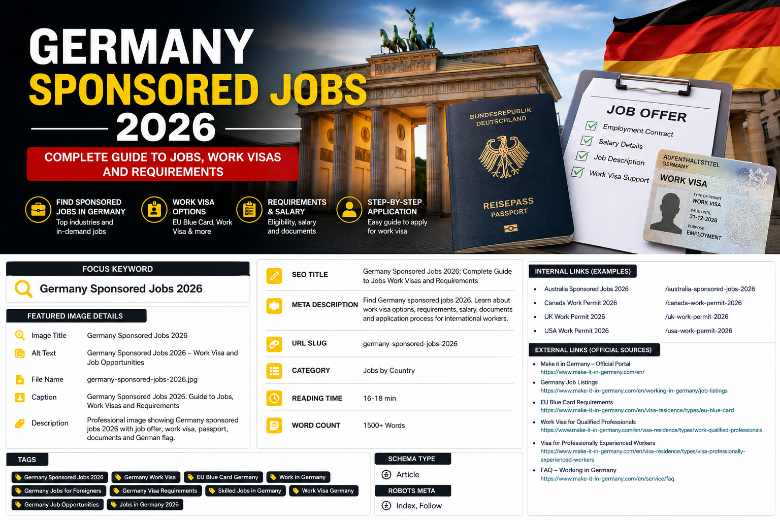 Germany sponsored jobs 2026
