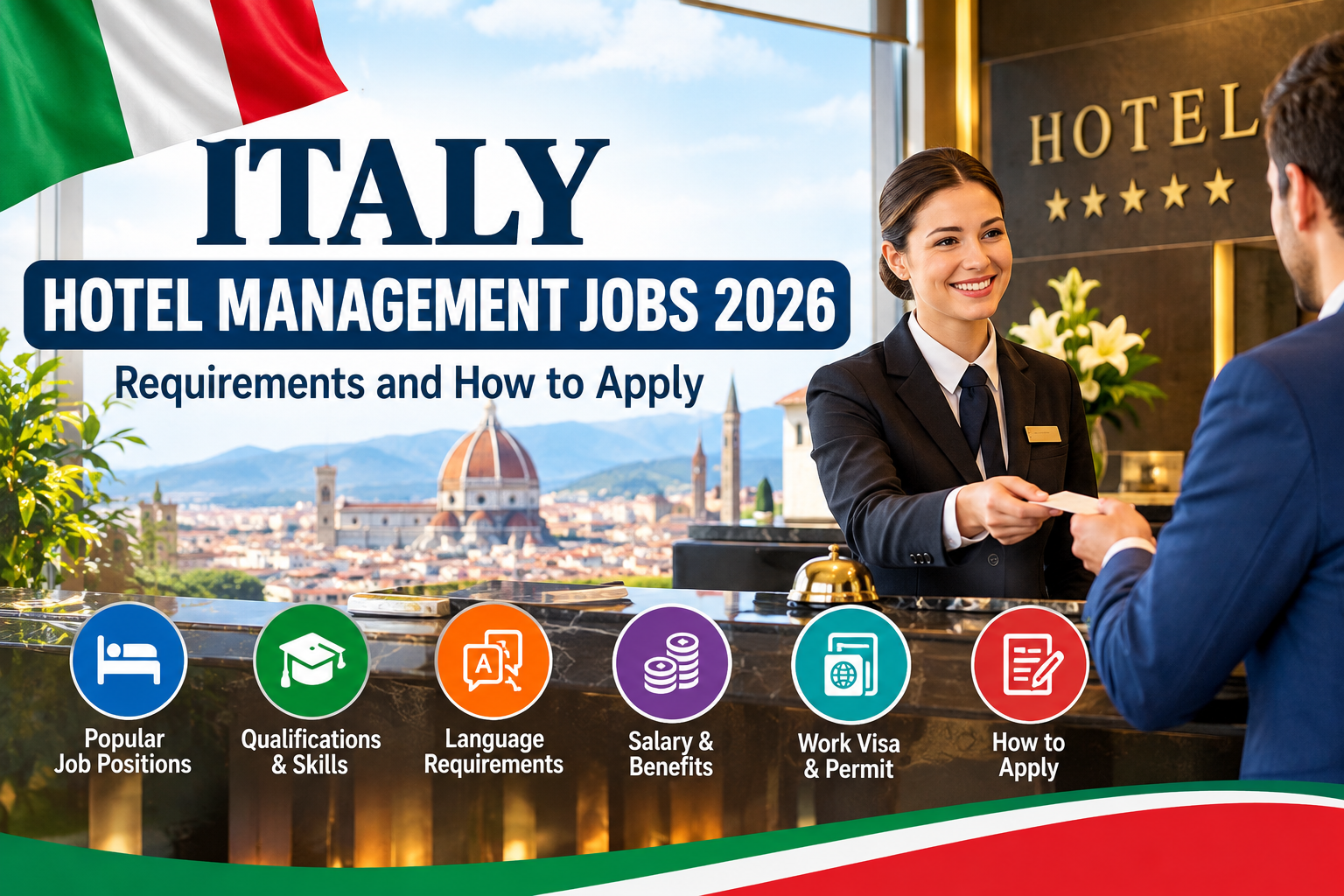 ITALY – HOTEL MANAGEMENT JOBS 2026 Requirements and How to Apply